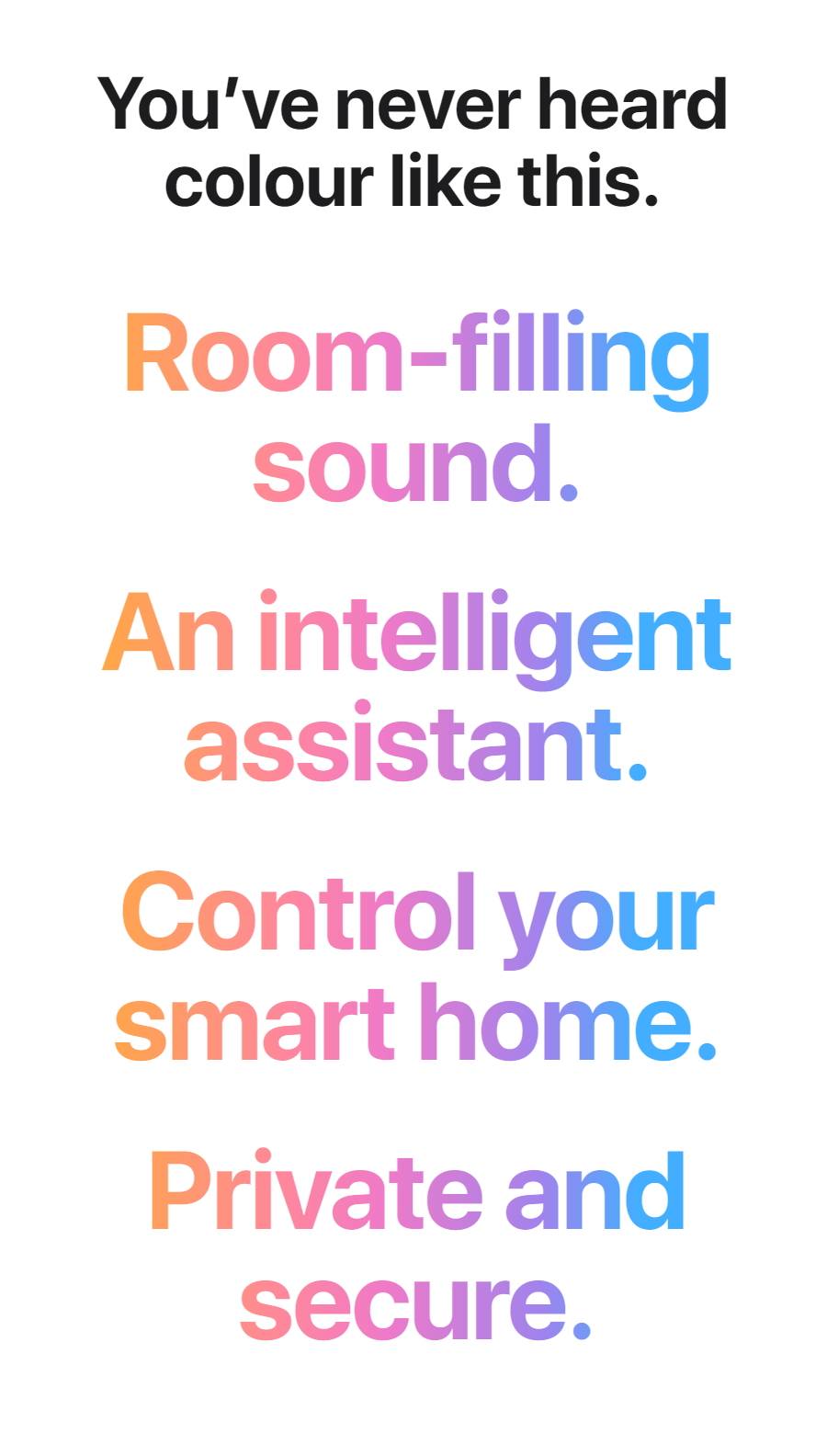 Apple MY5H2AX/A - HOMEPOD MINI - WHITE