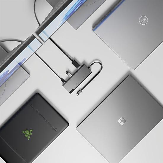 ALOGIC ULDUNIV2-SGR - USB-C ULTRA DOCK UNI GEN 2