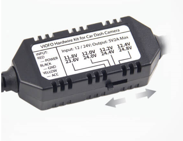 HK3 - VIOFO 3 WIRE HARDWIRE KIT (MINI USB) A119V3/A129 DUO/A129 DUO IR/A129 PRO DUO/A129 PLUS DUO