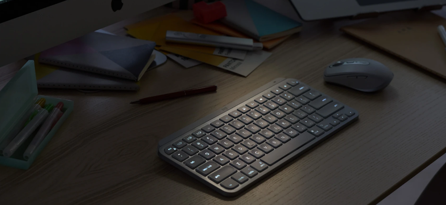 Logitech 920-010505 - MX KEYS MINI WIRELESS KEYBOARD GRAPHITE