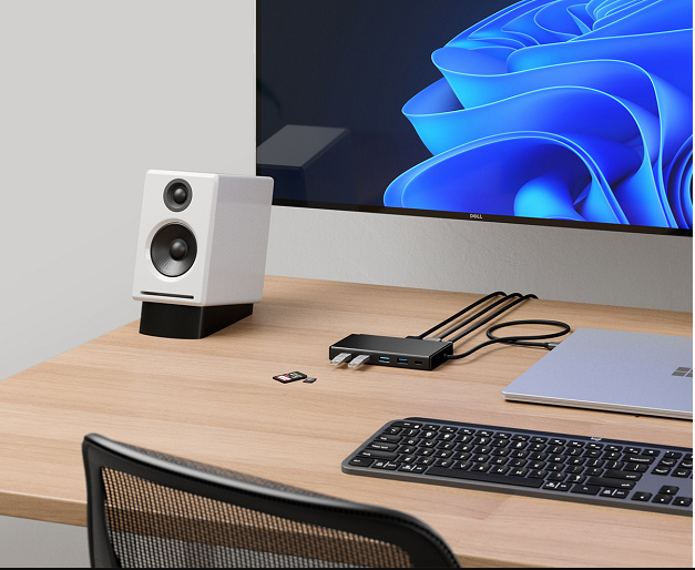 ALOGIC DUCDMV2 - USB-C 12-IN-1 DUAL DISPLAY MINI DOCK