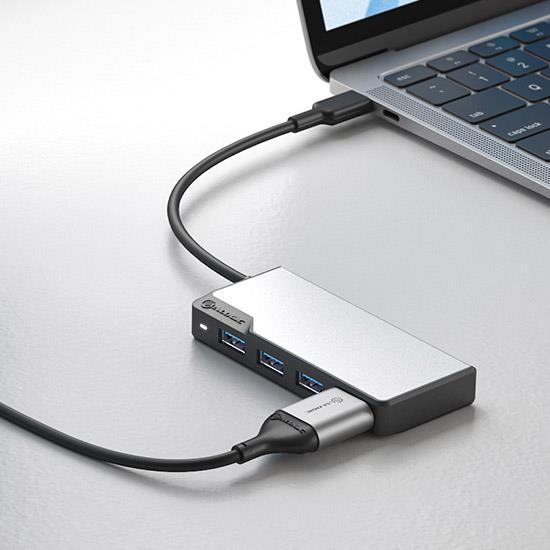 ALOGIC UCFUHDV2-SGR - USB-C FUSION CORE 5-IN-1 HUB-SPACE GRAU
