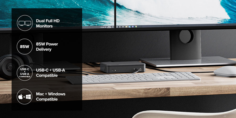 ALOGIC DUTHDPR - UNIVERSAL TWIN HD PRO DOCKING STATION