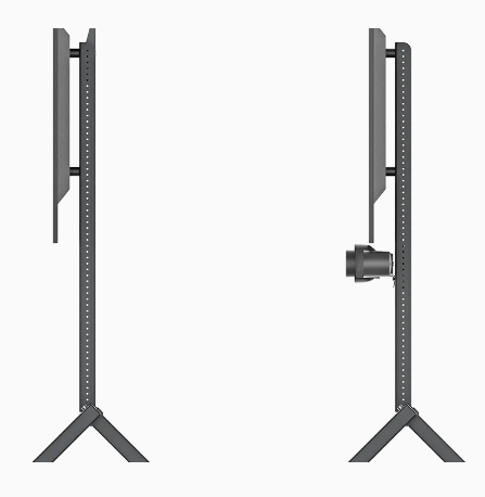 Heckler H711-BG - Cart Mount for Logitech Rally Bar