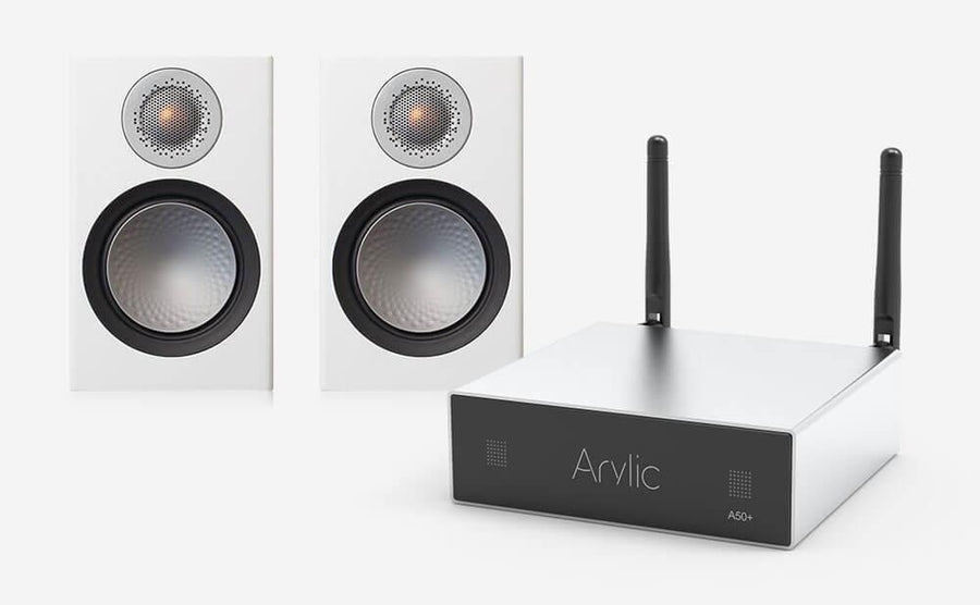 ARYLIC A50PLUS - Amplifier Streamer Supports WiFi & Bluetooth 5.0 AirPlay DLNA UPnP Spotify & Qplay
