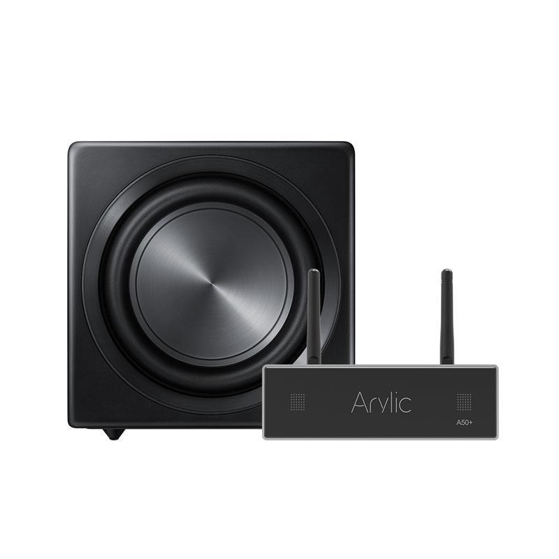 ARYLIC A50PLUS - Amplifier Streamer Supports WiFi & Bluetooth 5.0 AirPlay DLNA UPnP Spotify & Qplay