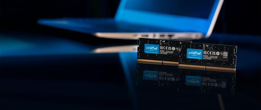 CT8G48C40S5 - CRUCIAL 8GB DDR5 NOTEBOOK MEMORY, PC5-38400, 4800MHz, UNRANKED, LIFE WTY - SODIMM