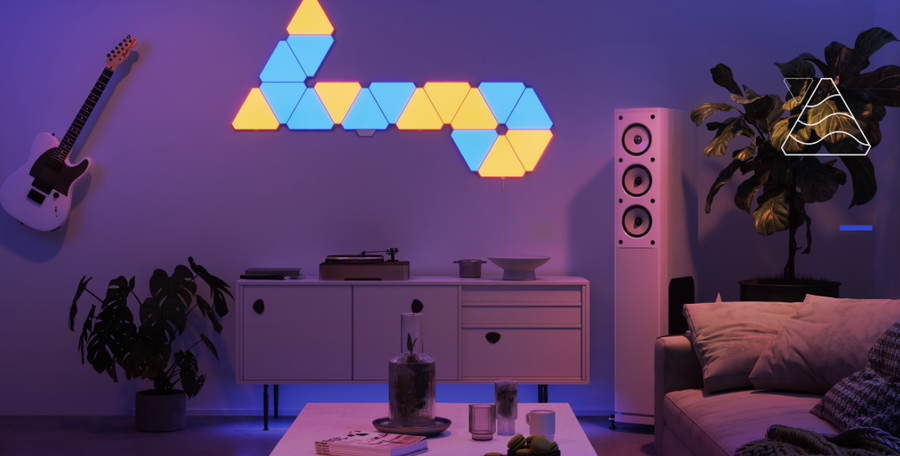 Yeelight Smart RGB LED Light Panel (6pcs) Works with Razer Chroma and OverWolf Support Scene linkage