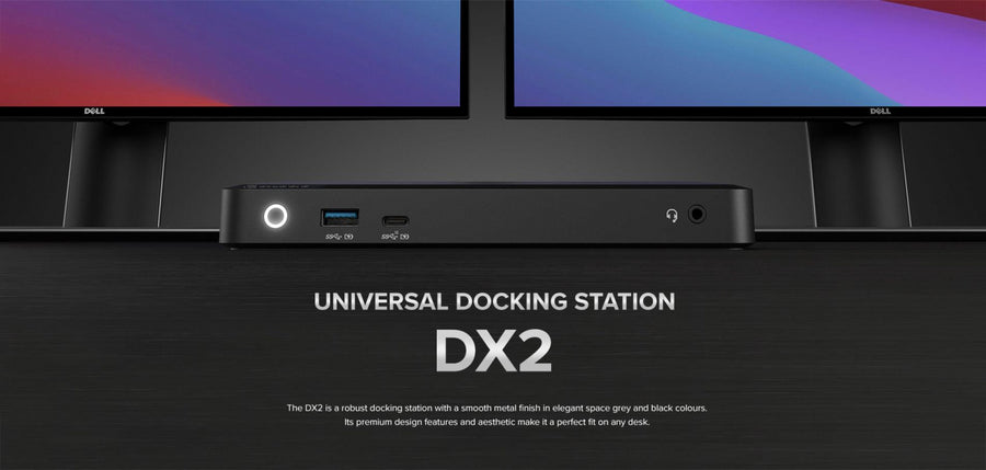ALOGIC DUPRDX2-WW - UNIVERSAL DUAL 4K DOCKING STATION W 65W