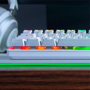RZ03-03390400-R3M1 - RAZER HUNTSMAN MINI - MERCURY EDITION - 60% OPTICAL GAMING KEYBOARD (LINEAR RED SWITCH) - FRML PACKAGING