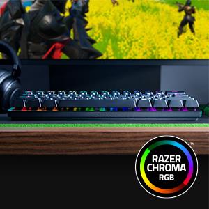 RZ03-03390400-R3M1 - RAZER HUNTSMAN MINI - MERCURY EDITION - 60% OPTICAL GAMING KEYBOARD (LINEAR RED SWITCH) - FRML PACKAGING
