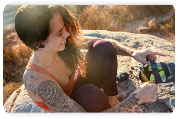 Cleer Audio GS131302 - Cleer Goal True Wireless Sport Earbuds Stone