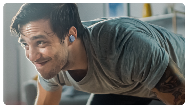 Cleer Audio GS133802 - Cleer Ally Plus II Noise Cancelling True Wireless Earbuds Midnight Blue