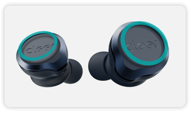 Cleer Audio GS133802 - Cleer Ally Plus II Noise Cancelling True Wireless Earbuds Midnight Blue