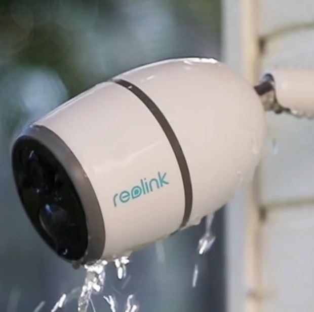GO-PLUS-SOLAR - Reolink 2K Outdoor Battery Camera with Solar Panel 4G LTE Network Up to 128GB MicroSD Range