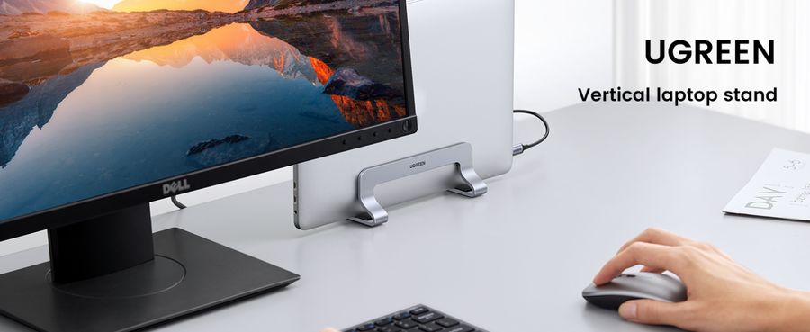 UG-20471 - UGREEN Vertical Laptop Stand for Apple Macbook and Laptop