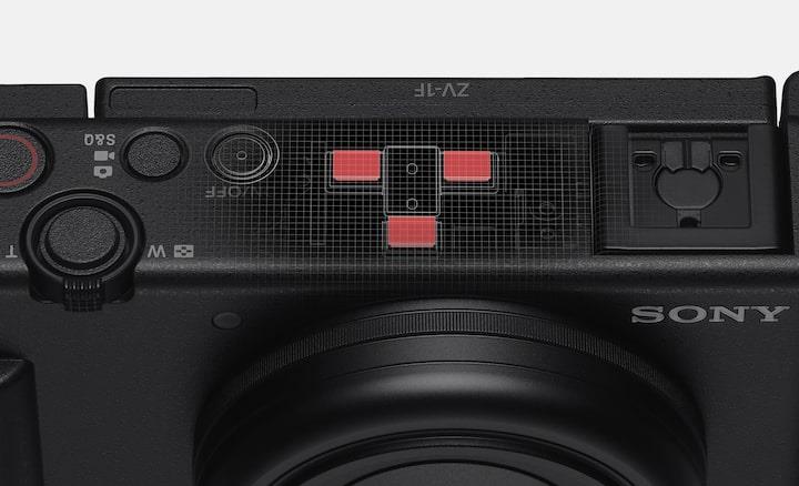 ZV1F - Sony ZV1F VLOG Camera 20mm With Directional Mic