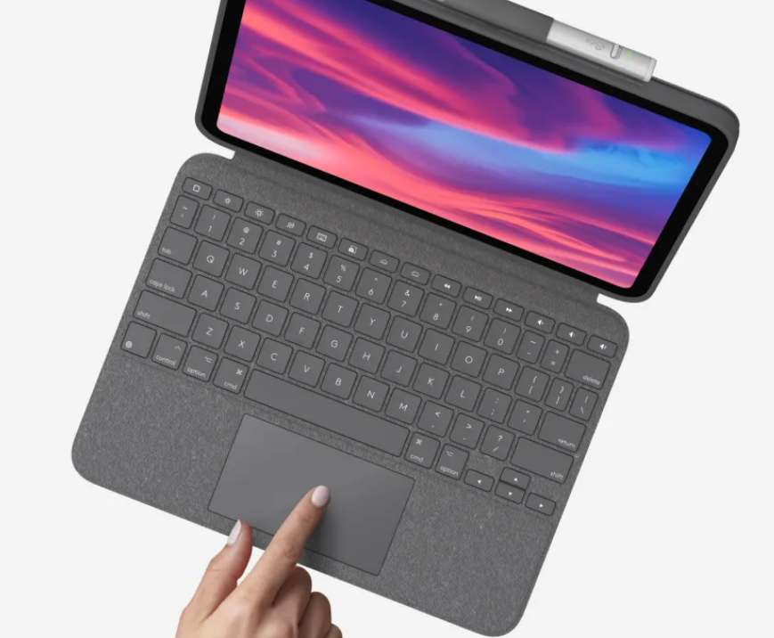 Logitech 920-011434 - Combo Touch for iPad 10th 11th gen Grey