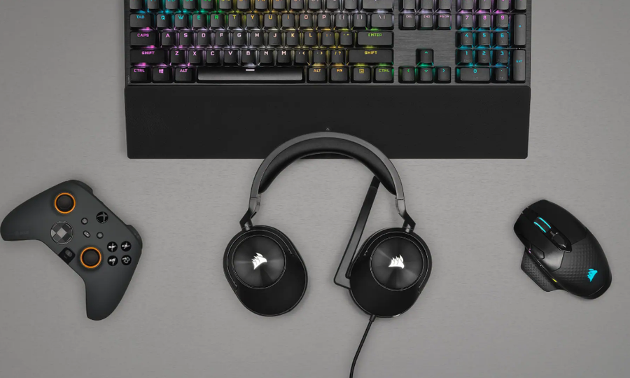 CA-9011266-AP - CORSAIR HS55 SURROUND GAMING HEADSET - WHITE
