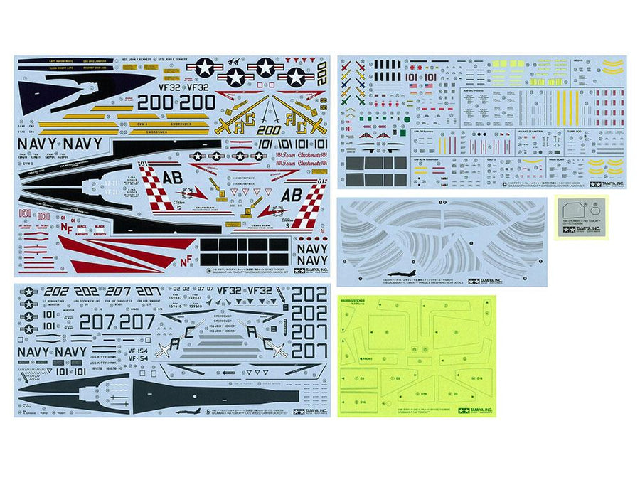 Tamiya 61122 - TAMIYA 1/48 F-14A (LATE) LAUNCH SET