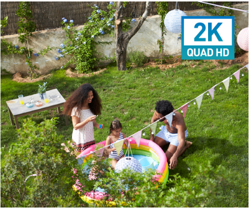 SWIFI-2KOCAM-GL - Swann 2K Outdoor Spotlight Wi-Fi Security Camera - 1 Pack