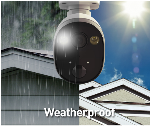 SWIFI-2KOCAM-GL - Swann 2K Outdoor Spotlight Wi-Fi Security Camera - 1 Pack