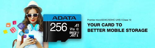 ADATA Premier   microSDXC Memory Card - 64GB