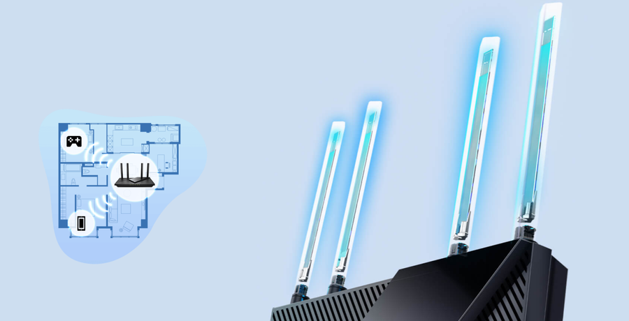 TP-Link Archer AX55 Pro (AX3000) Dual-Band WiFi 6 Router