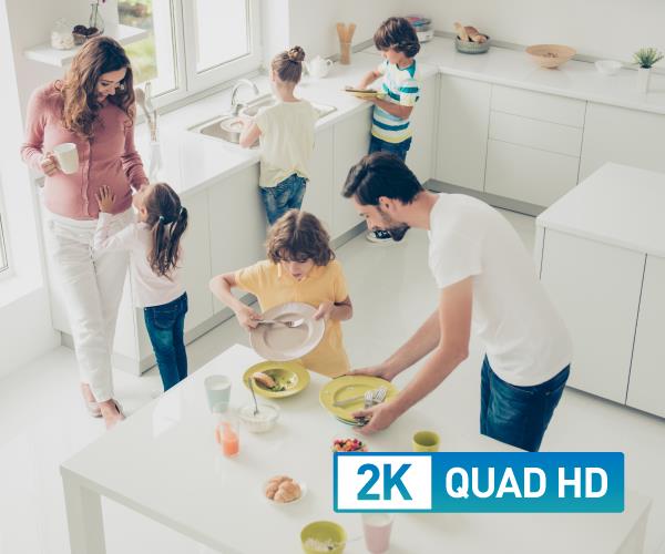 SWIFI-2KICAM-AU - Swann 2K Indoor Wi-Fi Security Camera - 1 Pack