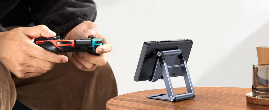 UG-50324 - Ugreen Foldable Multi-Angle Phone Stand With Height AdjUStable Grey