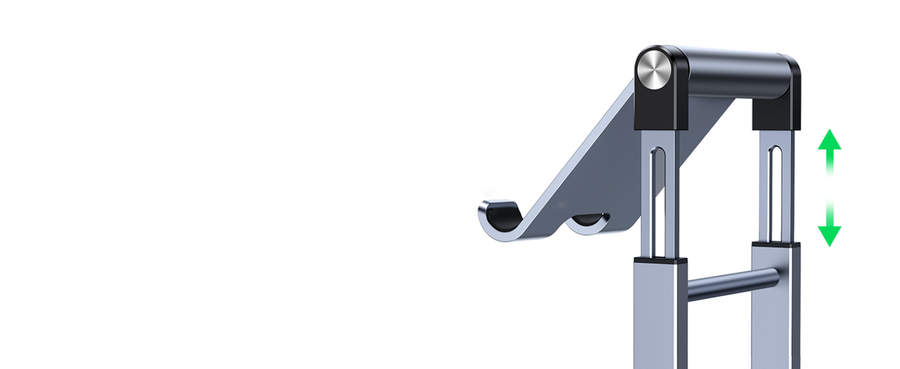 UG-50324 - Ugreen Foldable Multi-Angle Phone Stand With Height AdjUStable Grey