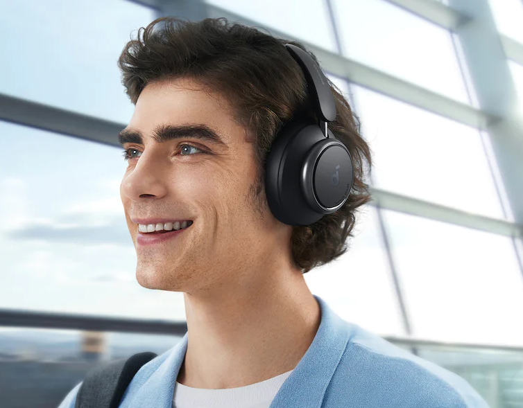Soundcore by Anker Space Q45 Wireless Over-Ear Noise Cancelling Headphones - Black