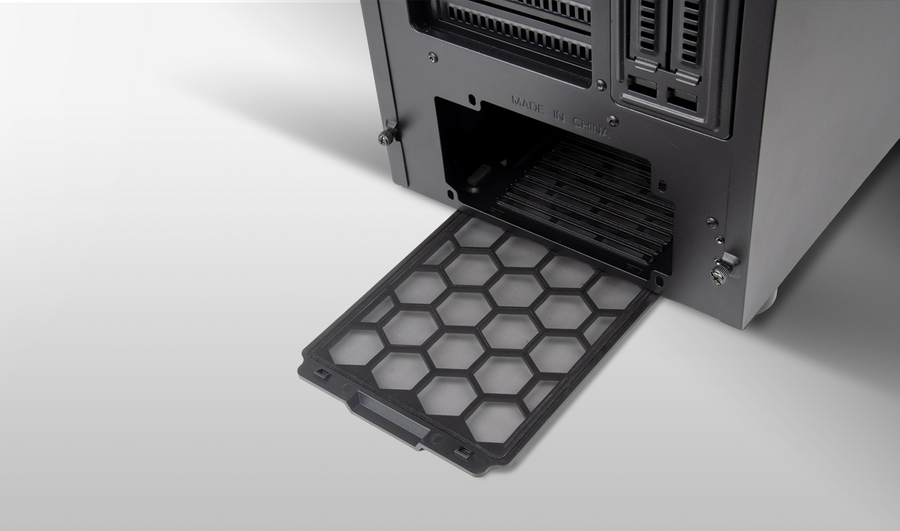 SST-SEQ1B - SilverStone SEQ1B SETA Q1 ATX Black Silent MidTower Case