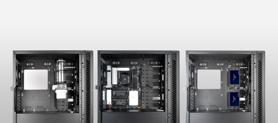 SST-SEQ1B - SilverStone SEQ1B SETA Q1 ATX Black Silent MidTower Case