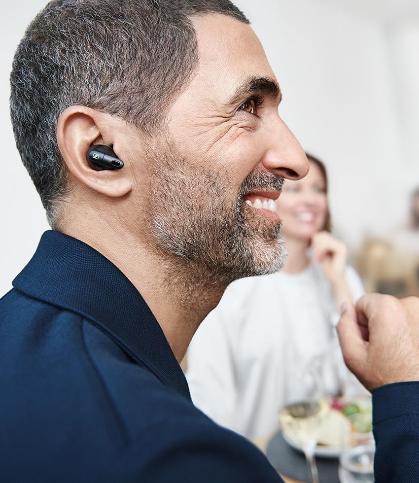 119-3007-P810 - Sennheiser Conversation Clear Over Ear Black