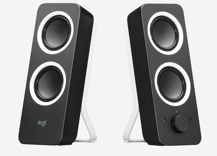 Logitech 980-000850 - Z200 Multimedia Speakers- Midnight Black