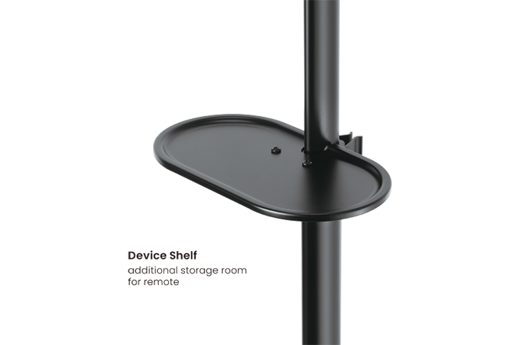 KONIC Projector Floor Stand Mount - For Mini Projectors With Device Shelf - Support up to 6kg