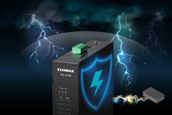 EDIMAX IGS-1005 - Industrial 5-Port Gigabit DIN Rail Switch