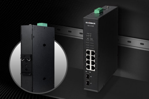 EDIMAX IGS-1005 - Industrial 5-Port Gigabit DIN Rail Switch