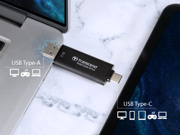 Transcend  ESD310C 1TB Portable External SSD