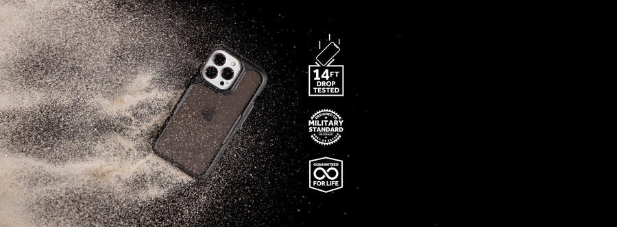GIP-082-BLG - Survivor Endurance for iPhone 13 Pro - Black/Shadow Gray