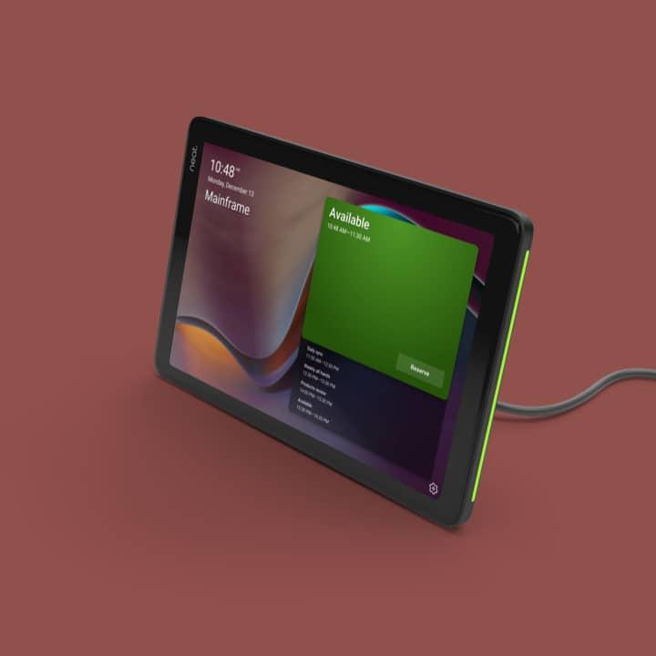 NEATPAD-SE - NEAT PAD, 8" TOUCH SCREEN (1280 x 800 RES), POE, USB-C, SPKRS, MICS, WALL/SIDE MOUNT INC.