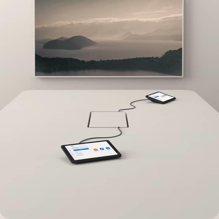 NEATPAD-SE - NEAT PAD, 8" TOUCH SCREEN (1280 x 800 RES), POE, USB-C, SPKRS, MICS, WALL/SIDE MOUNT INC.
