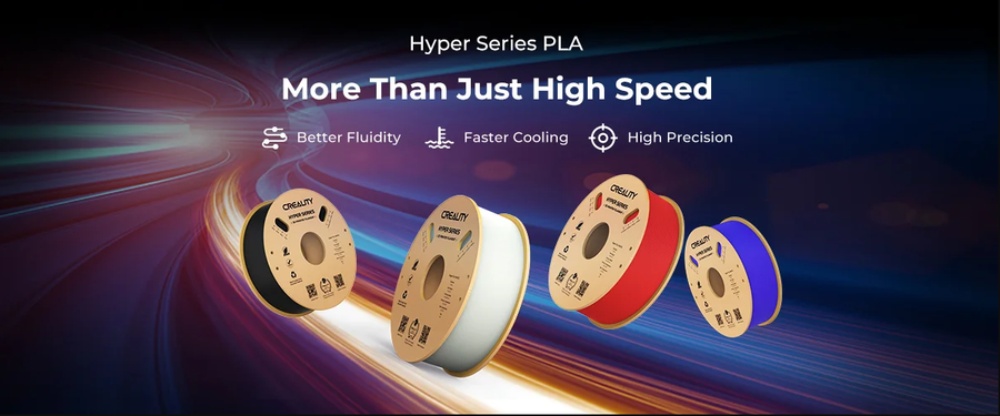 Creality Hyper PLA  Filament for High Speed 3D Printer - Blue