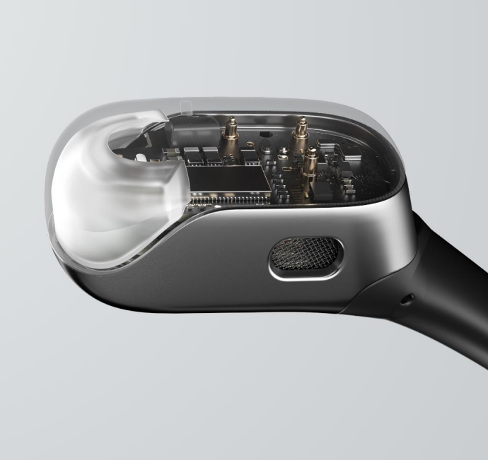 Shokz OpenFit Open-Ear True Wireless Headphones   - Black