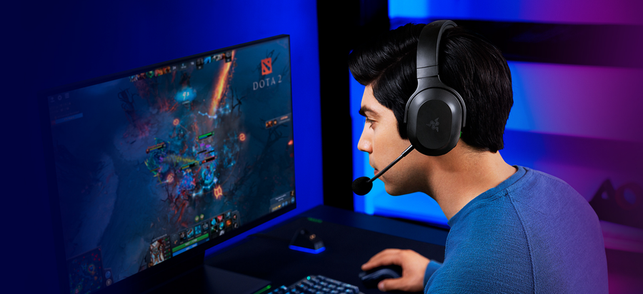 RZ04-04430200-R3M1 - RAZER BARRACUDA X (2022) - WIRELESS MULTI-PLATFORM GAMING AND MOBILE HEADSET - MERCURY WHITE - FRML PACKAGING