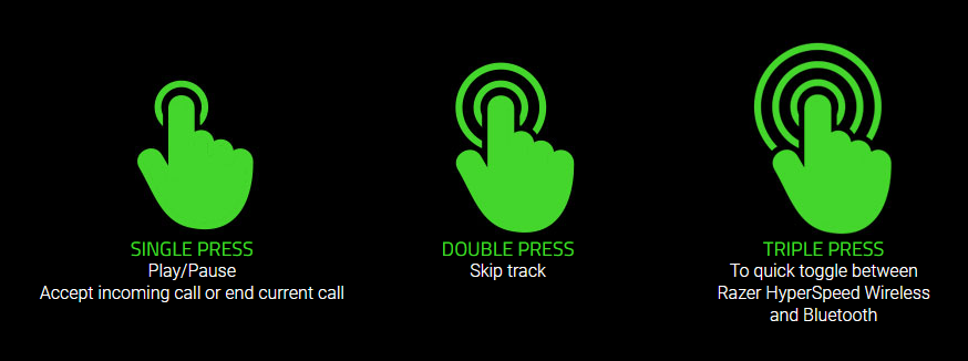 RZ04-04430100-R3M1 - RAZER BARRACUDA X (2022) - WIRELESS MULTI-PLATFORM GAMING AND MOBILE HEADSET - FRML PACKAGING