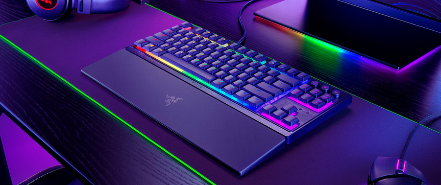 RZ03-04880100-R3M1 - RAZER ORNATA V3 TENKEYLESS - LOW PROFILE GAMING KEYBOARD - US LAYOUT - FRML