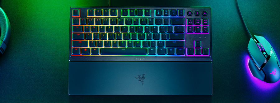 RZ03-04880100-R3M1 - RAZER ORNATA V3 TENKEYLESS - LOW PROFILE GAMING KEYBOARD - US LAYOUT - FRML