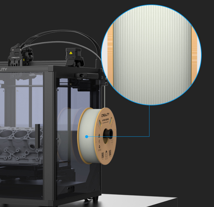 Creality Hyper PLA  Filament for High Speed 3D Printer - Blue